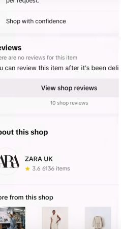 Los consumidores podrán comprar artículos de Zara a través de TikTok 2 Merca2.es IMG 5243 1 Merca2.es