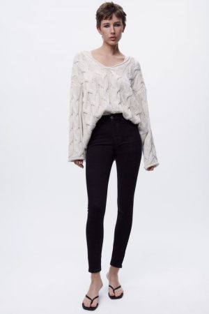 Jeans Zw 80´S Skinny Tiro Alto