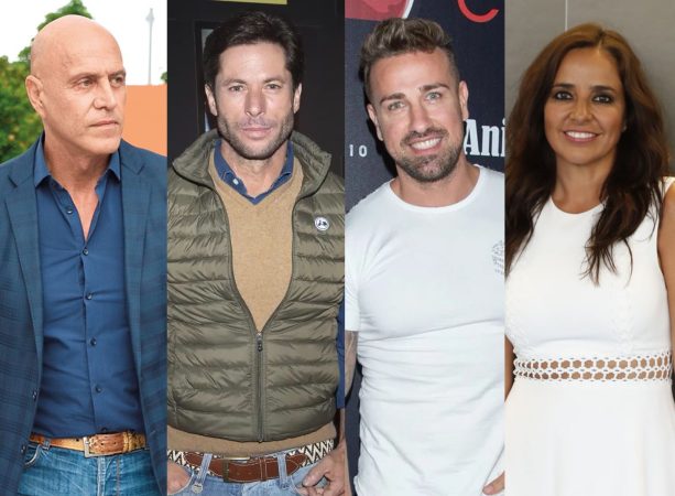 Kiko Matamoros, Canales Rivera, Rafa Mora y Carmen Alcayde