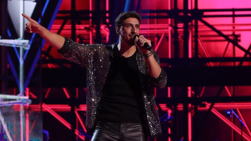 Miguel actúa en 'La Voz'