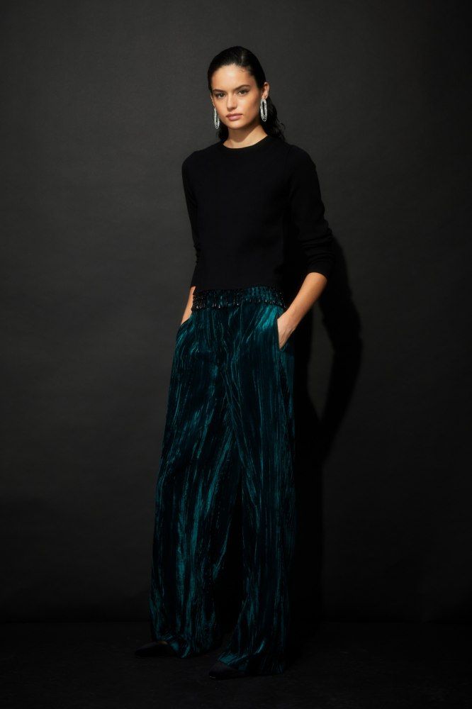 Pantalón terciopelo arrugas