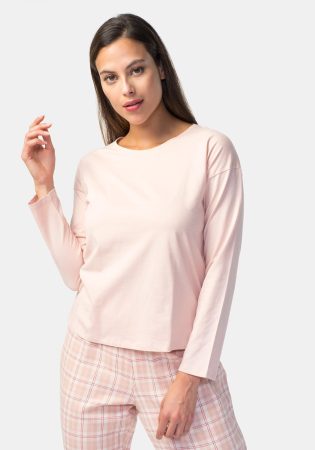 Pijama de algodón dos piezas de mujer TEX