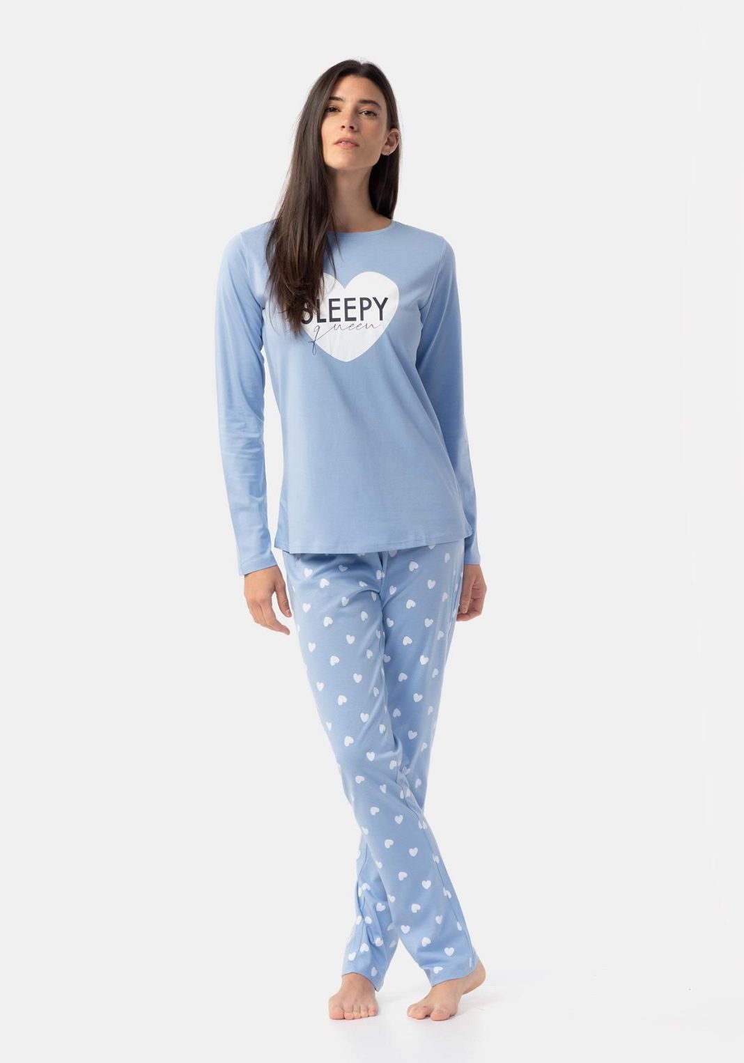Pijama dos piezas sostenible para mujer TEX