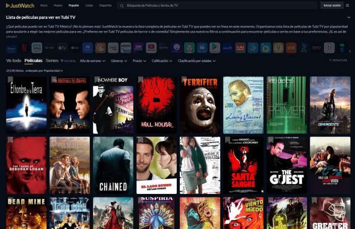 Plataforma streaming gratuita Tubi Merca2.es
