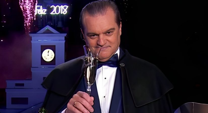 Ramón García dando las campanadas de 2018