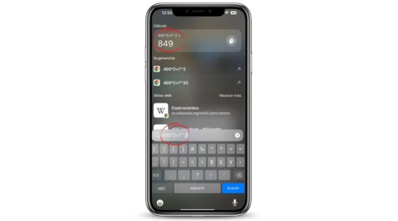 Optimiza tu tiempo: descubre cómo realizar cálculos rápidos desde el buscador de tu iPhone