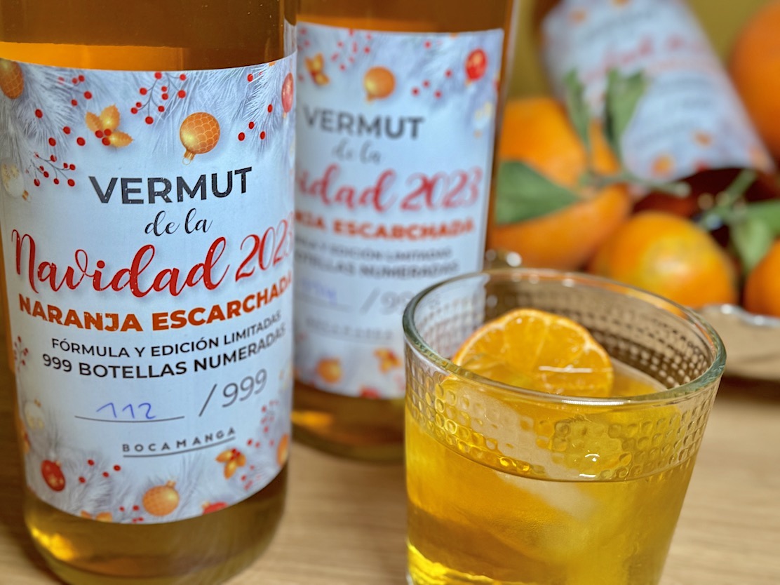 Vermut de la Navidad 2023 Naranja Escarchada