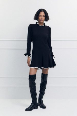 Vestido vivos contraste