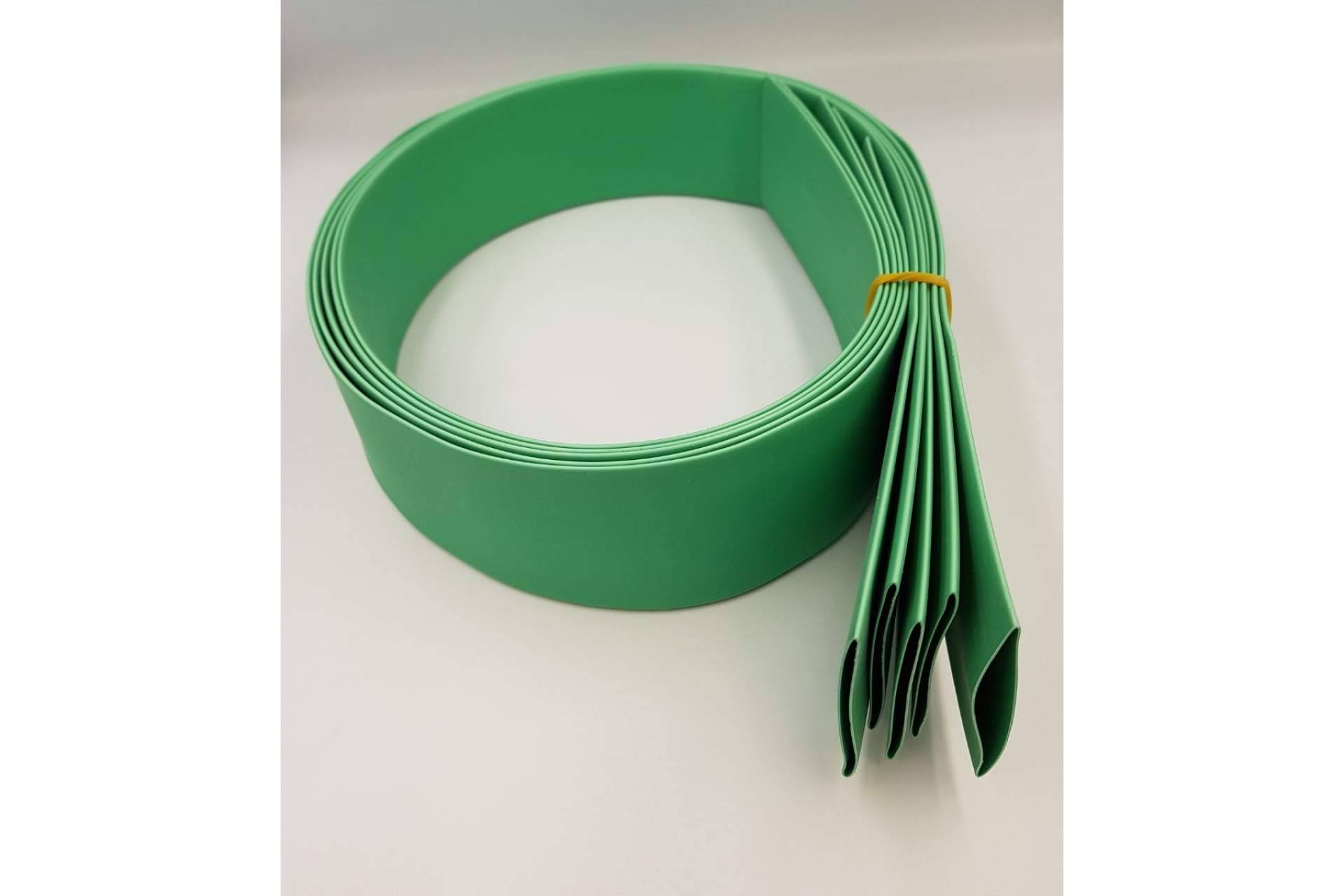 Tubo termocontraíble de poliolefina verde