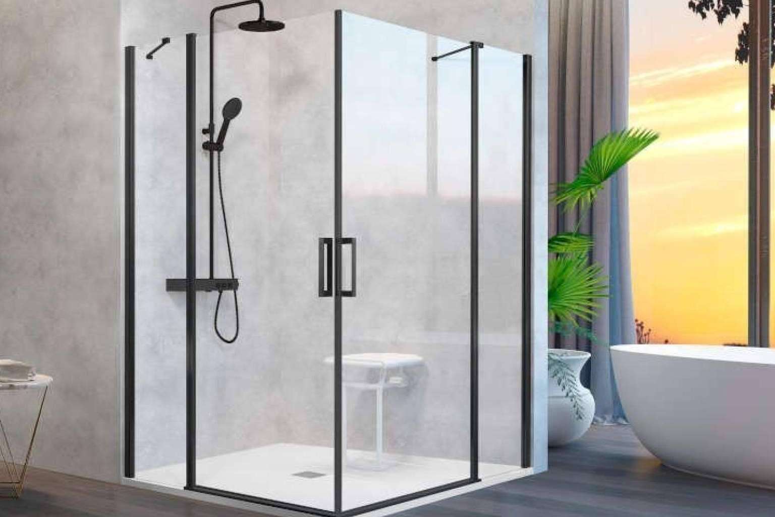 Las mamparas de ducha y de bañera que ofrece Melonbath