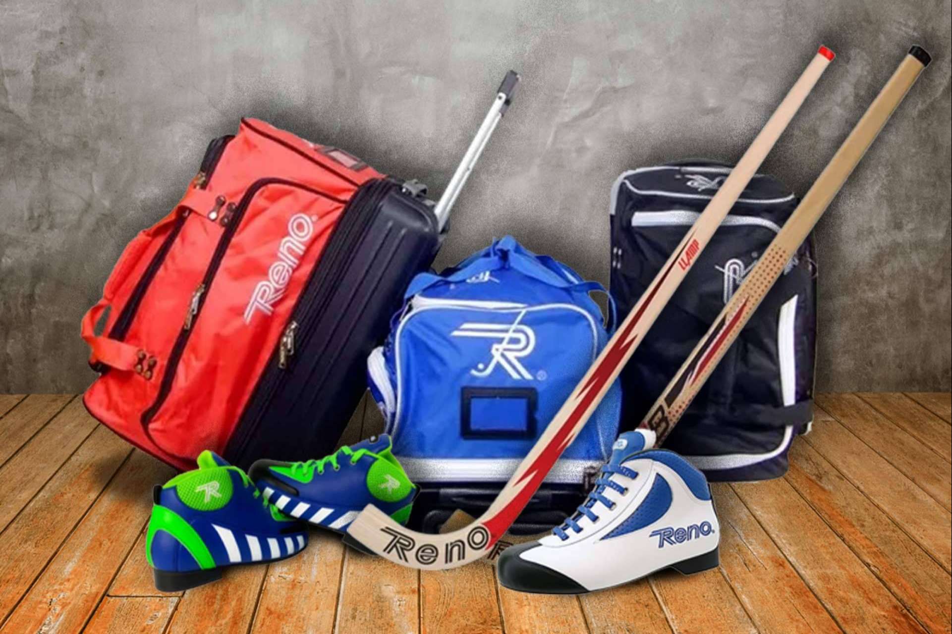 Los productos de la marca Reno para hockey sobre patines disponibles en Hoquei360