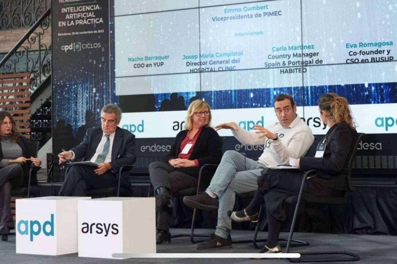 Nacho Barraquer, COO en YUP, participa en el Ciclo de Encuentros Tecnología y Negocio organizado por APD y ARSYS
