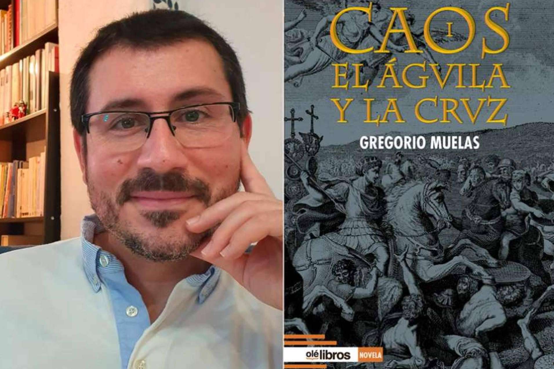 El escritor saguntino Gregorio Muelas sitúa ‘CAOS. El águila y la cruz’, entre las novelas históricas más vendidas
