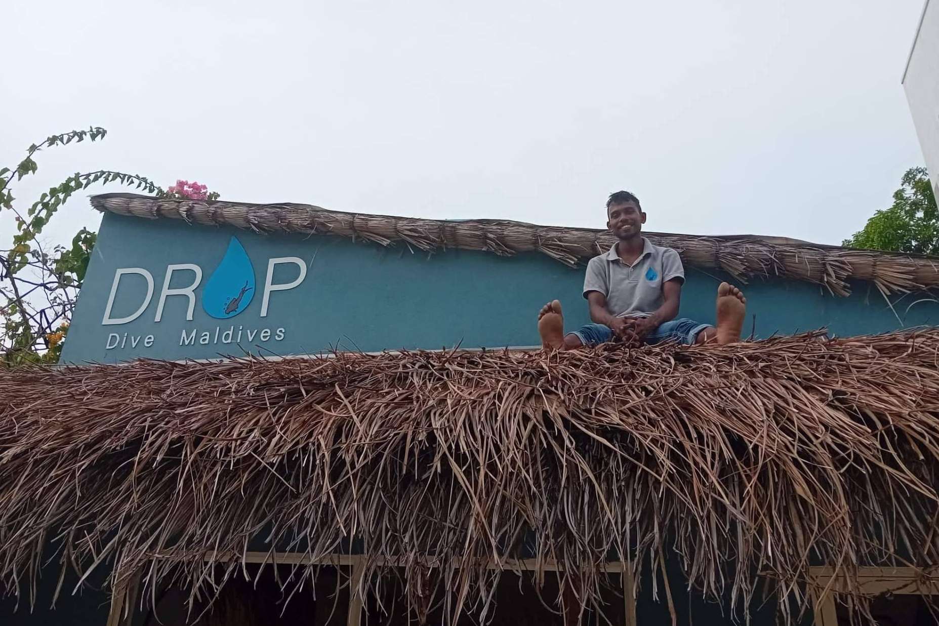 La vida en las islas locales de las Maldivas