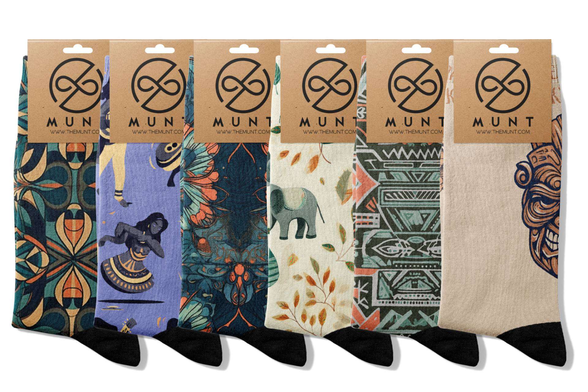 ¿Dónde se puede encontrar una variedad de calcetines originales? MUNT