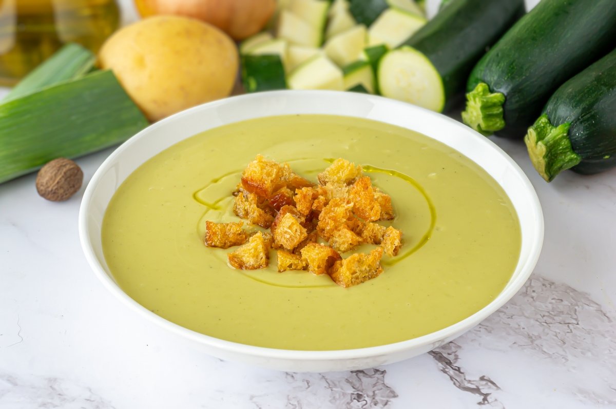 El truco infalible para darle más sabor al puré de calabacín: ¡Está de ’10’!