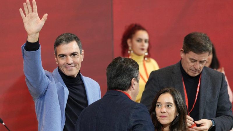 Acto de Pedro Sánchez