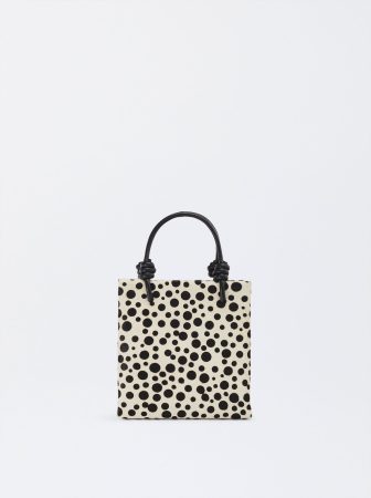 Bolso tote de piel