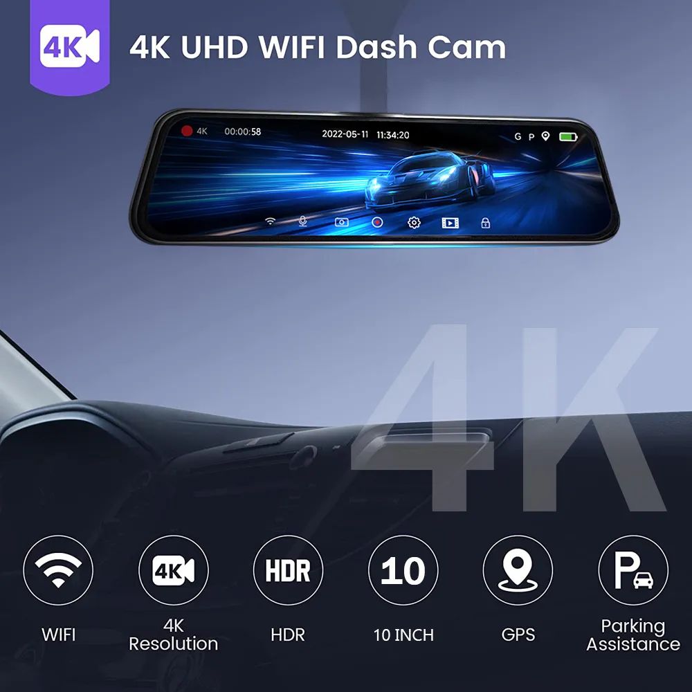 Cámara de salpicadero DVR para coche