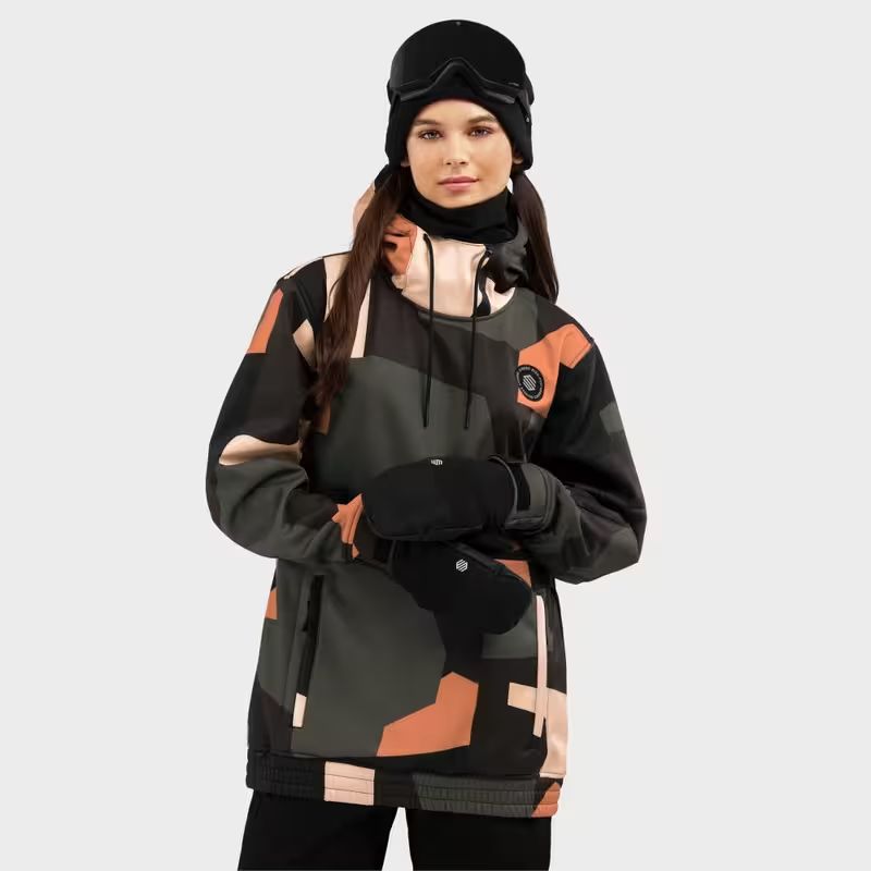 Chaqueta para snowboard/esquí mujer esquí y nieve W1-W Sandboard SIROKO Negro