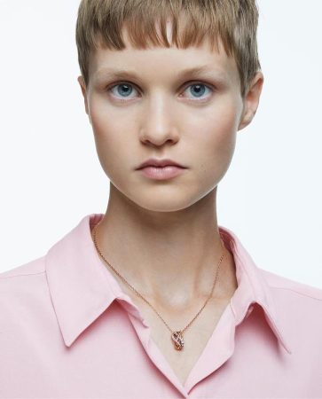 Collar Twist con pedrería