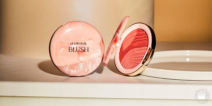 Colorete multicolor para el rostro de la Colección Rose Quartz de Mercadona