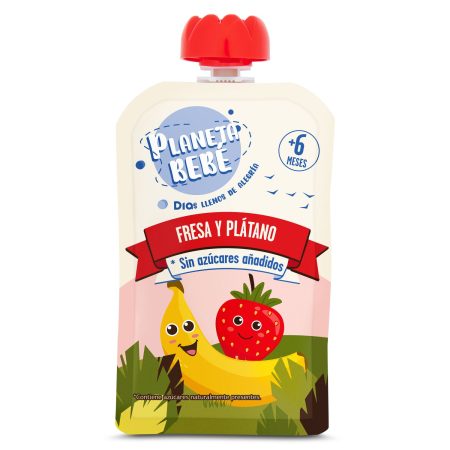 Pouch de fruta variada; pouch de fresa y plátano; y pouch de yogur, fresa y plátano.
PVP: 0,90€
