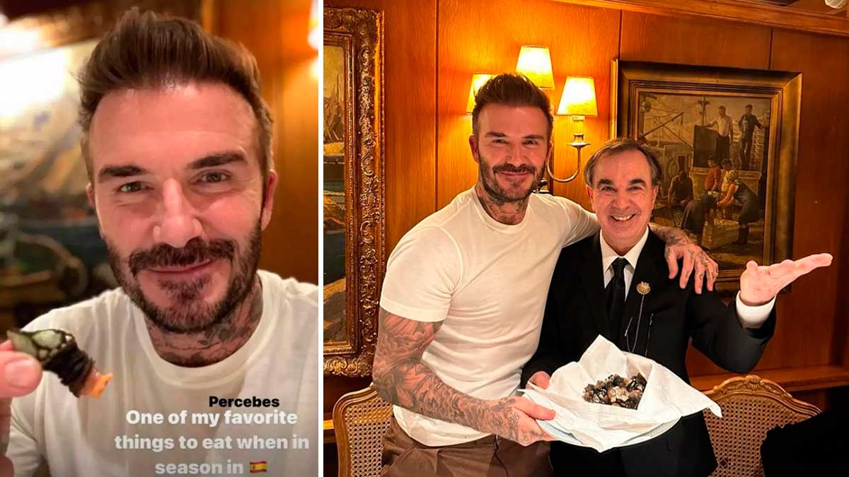 David Beckham confiesa su amor por este producto español fuera del alcance de muchos bolsillos