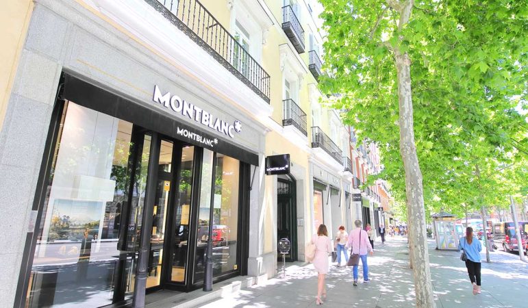 Una calle opulenta