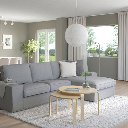 KIVIK Sofá 3 plazas con chaiselongue