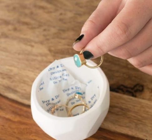 Bolsitas se sílice para cuidar joyas