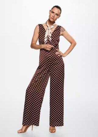 Mono estampado lunares