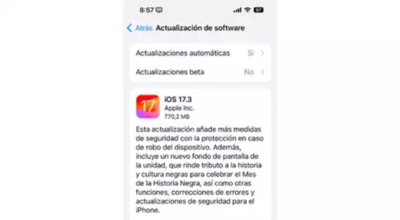 Si tienes un iPhone, descárgate rápido la nueva actualización, lo vas a agradecer mucho 9 Merca2.es También hay actualizaciones para otros productos Apple