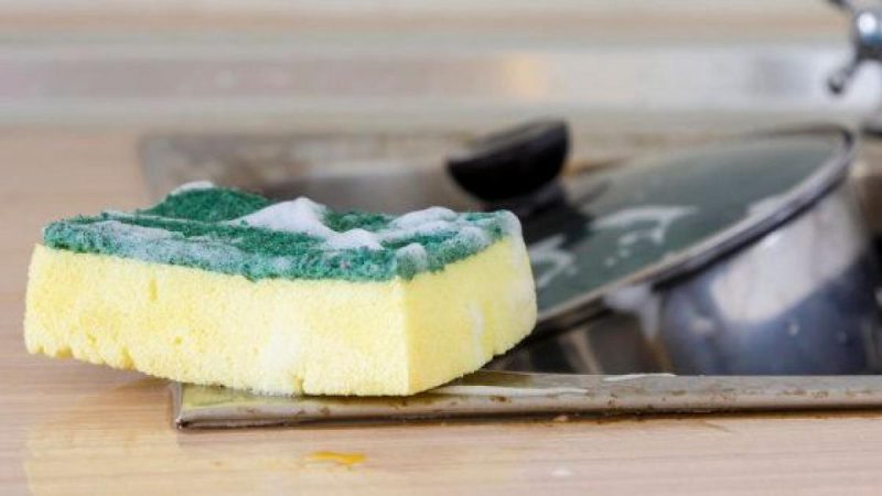 Te enseñamos a desinfectar el estropajo de la cocina, un accesorio siempre lleno de microbios 2 Merca2.es Un truco bastante útil que cuida la salud
