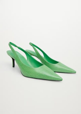 Zapato salón efecto coco