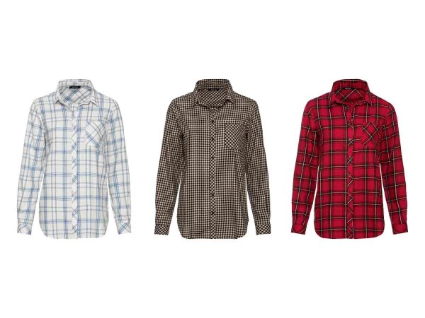 Llegan las rebajas a Lidl: prendas de moda a menos de 10 euros 2 Merca2.es camisa franela Merca2.es