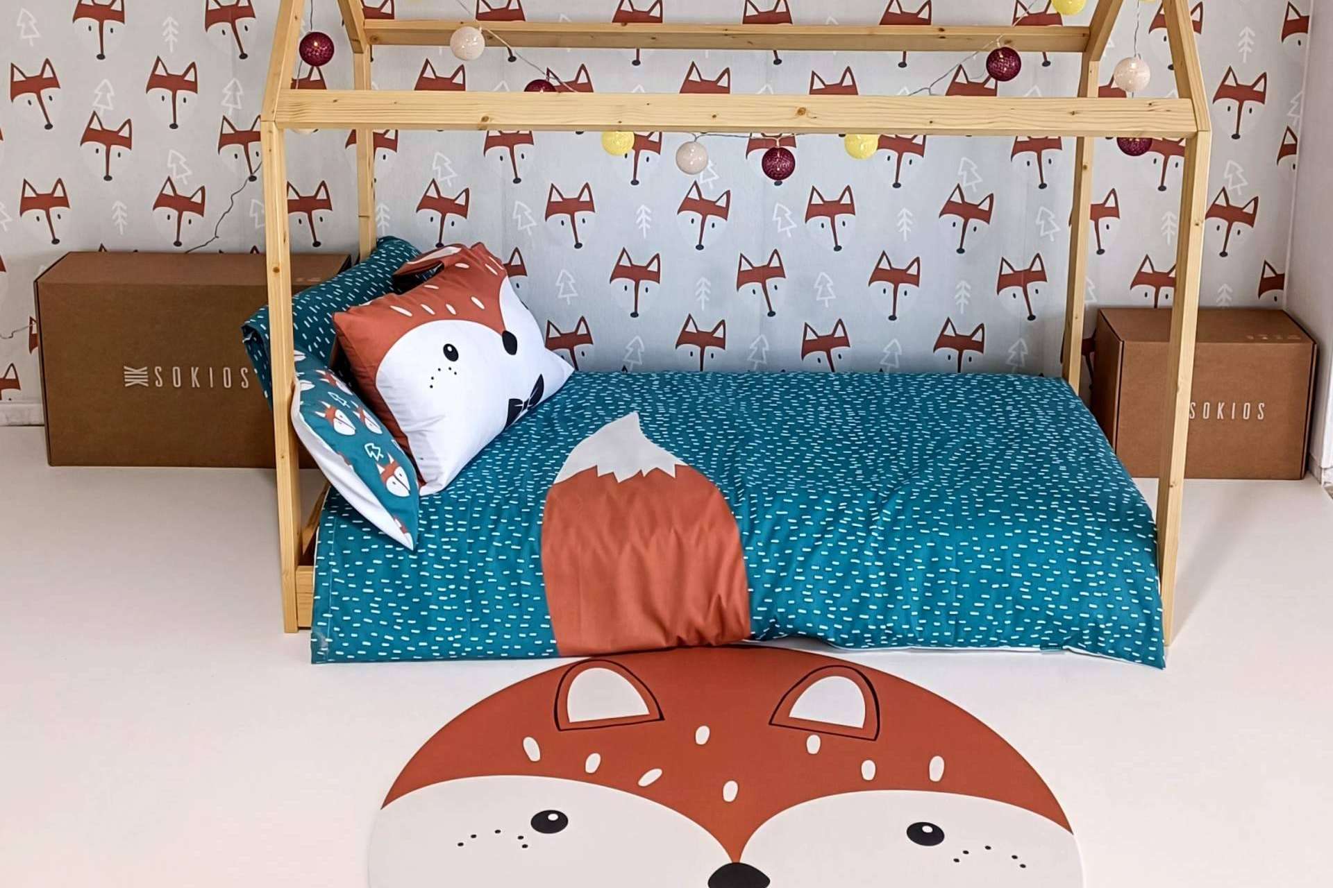 Sokios viste las camas infantiles con la colección Madagascar