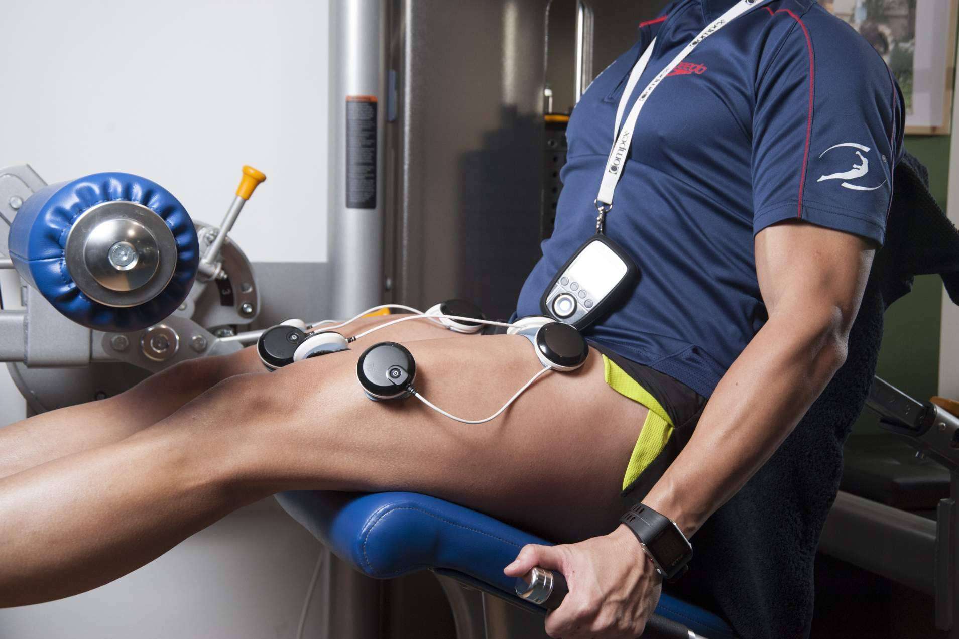 En La Nucía, por Juan Peris, entrenamiento con electroestimulación muscular