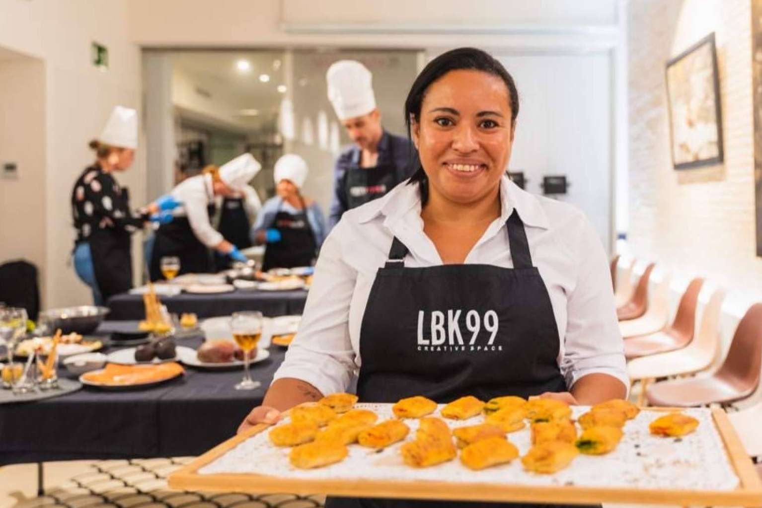 Espacio eventos Madrid; una sala elegante que combina trabajo y ocio con gastronomía
