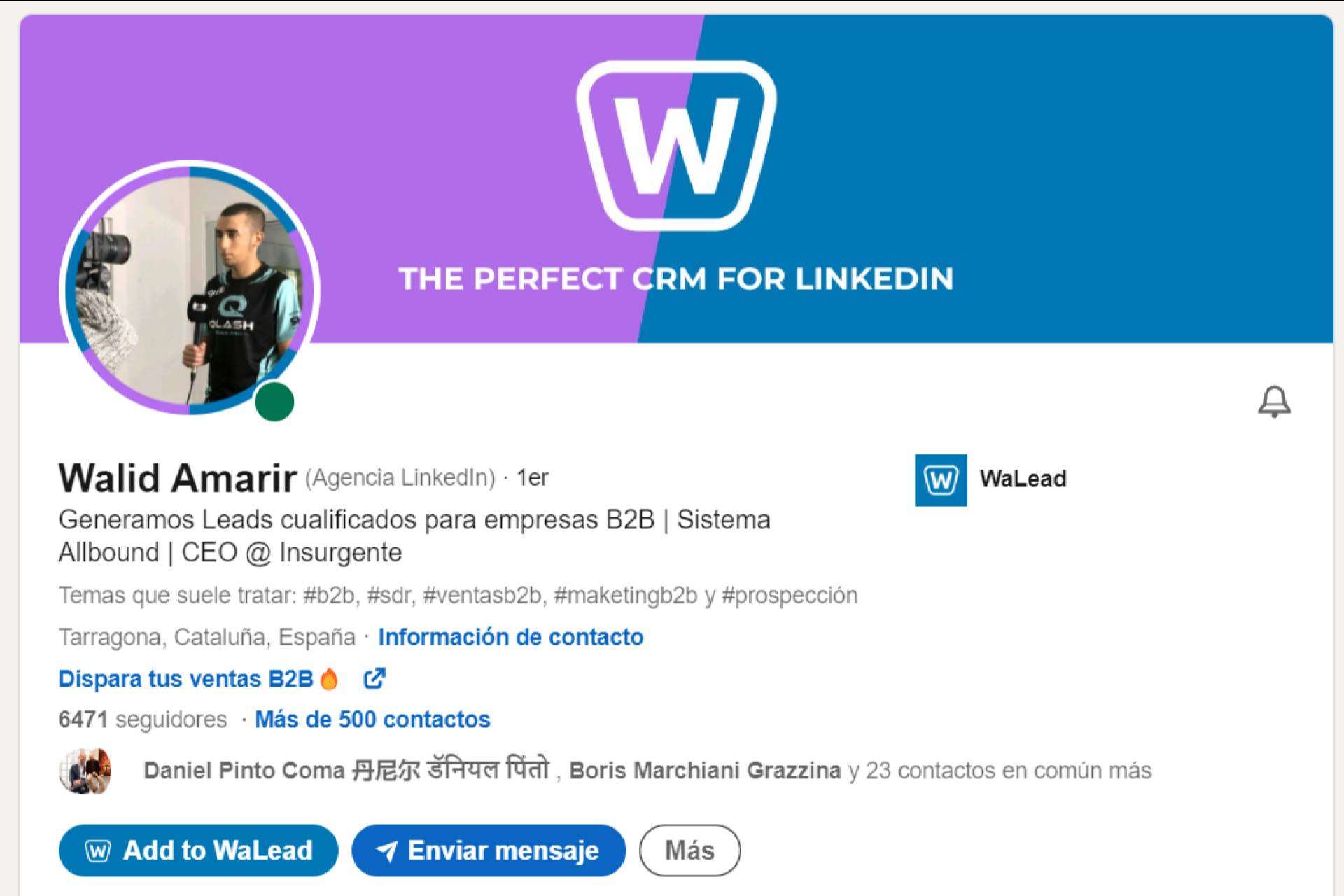 WaLead, el innovador CRM que revoluciona la venta en LinkedIn