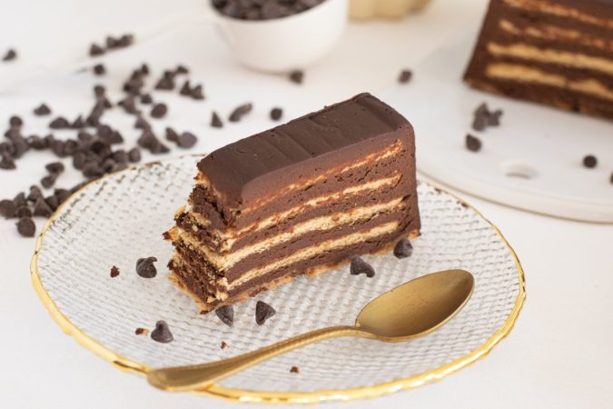 tarta de galletas y chocolate de la abuela racion Merca2.es