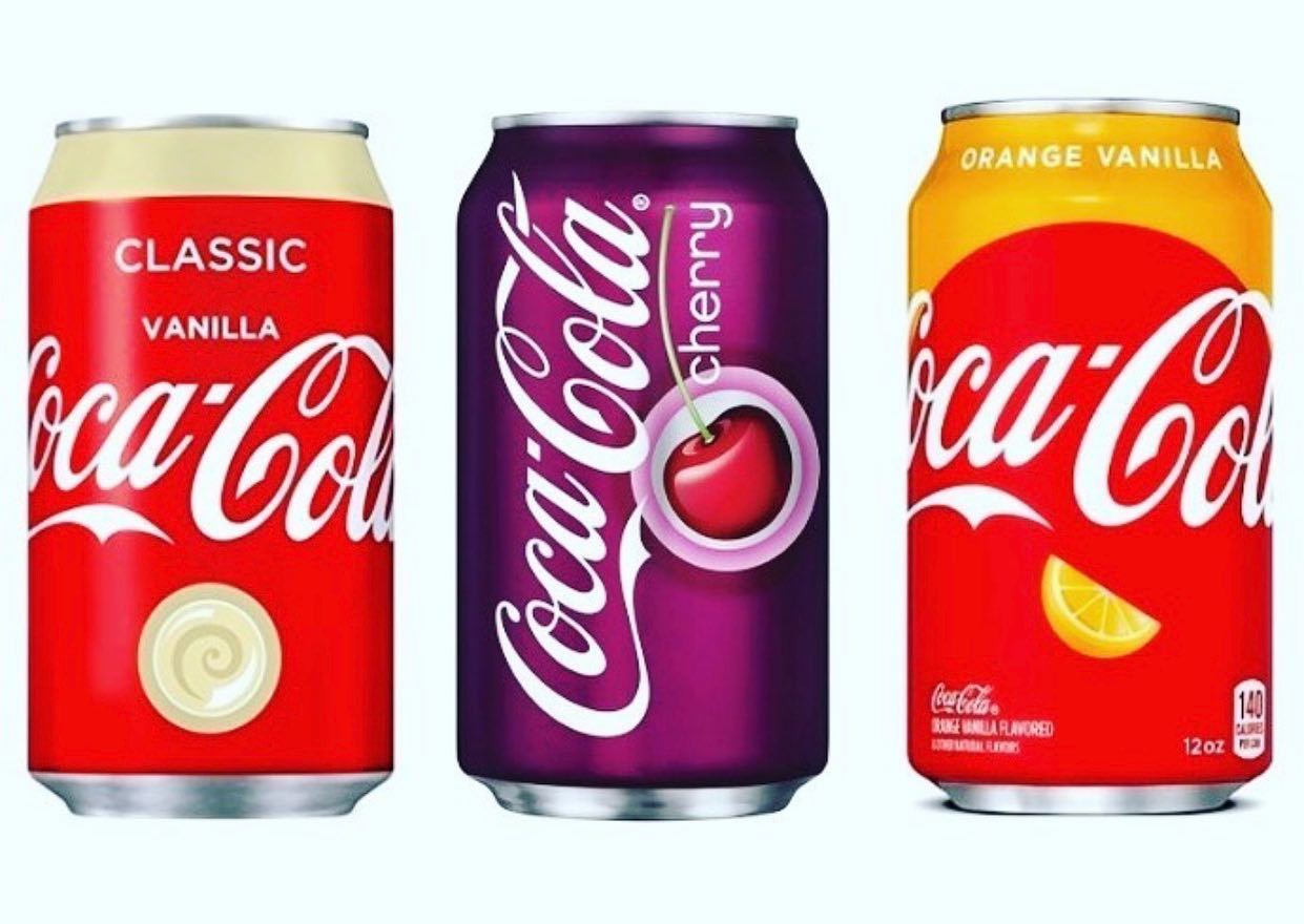 Los planes de Coca-Cola para sus sabores limón, vainilla y cereza