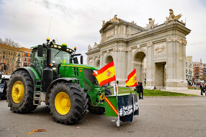El sector del campo y la pesca protestará en Madrid el lunes, coincidiendo con el Consejo de Ministros de UE