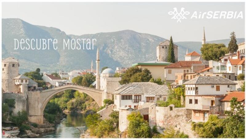 Air Serbia inaugurará un vuelo directo entre Belgrado y Mostar a partir del 15 de abril
