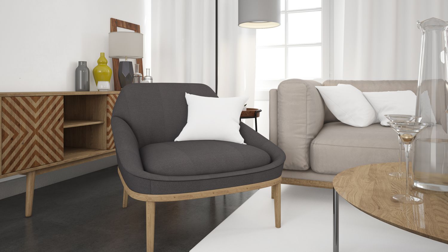 Completa tu salón con alguno de estos sillones acolchados y butacas que encontrarás en Leroy Merlin