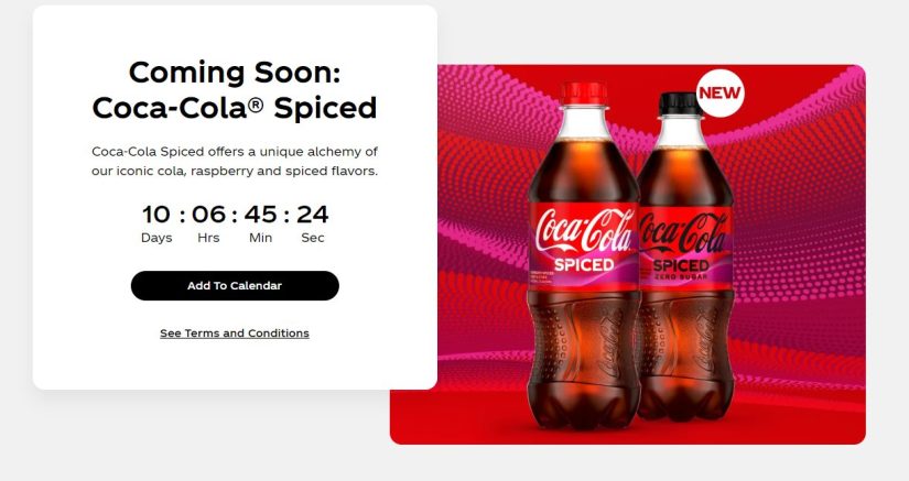 Coca-Cola Spiced llegada