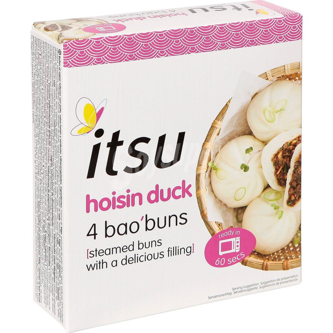 Descubre el valor nutricional del Bao Buns de Pato Itsu de Carrefour