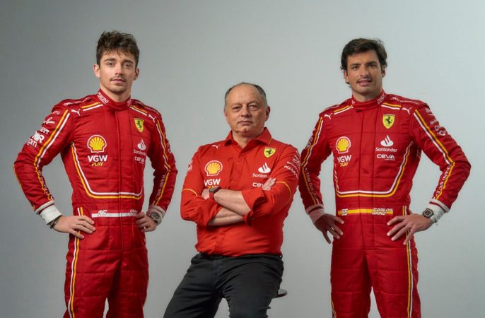Equipo Ferrari 2024 Merca2.es