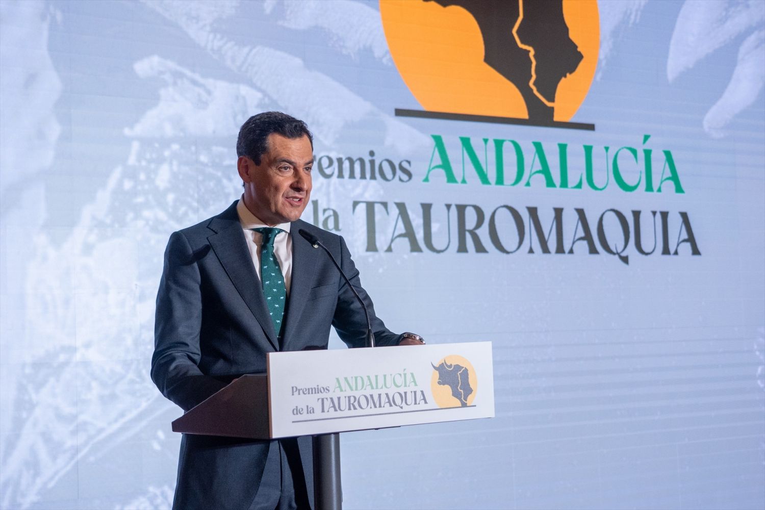 Juanma Moreno, presidente de la Junta.
