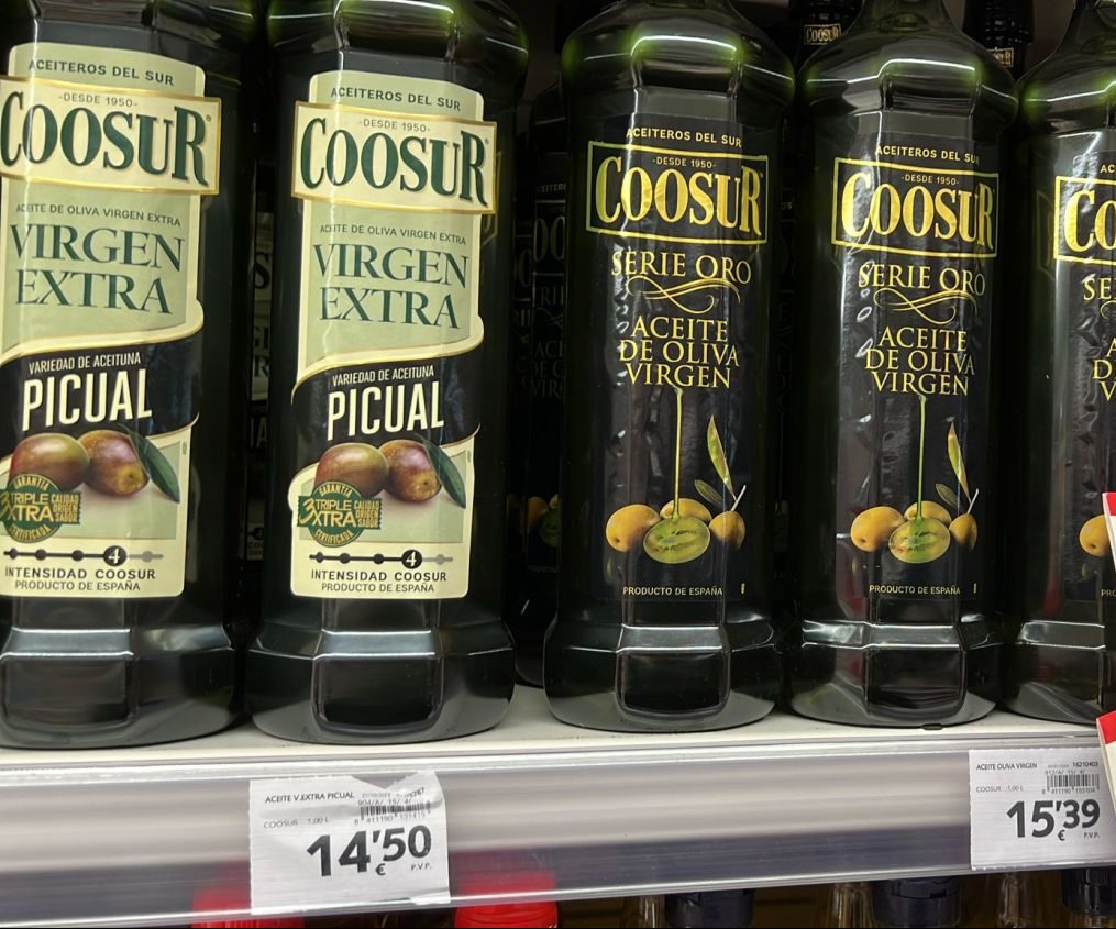 Carbonell y Coosur, las marcas de aceite más caras del mercado español